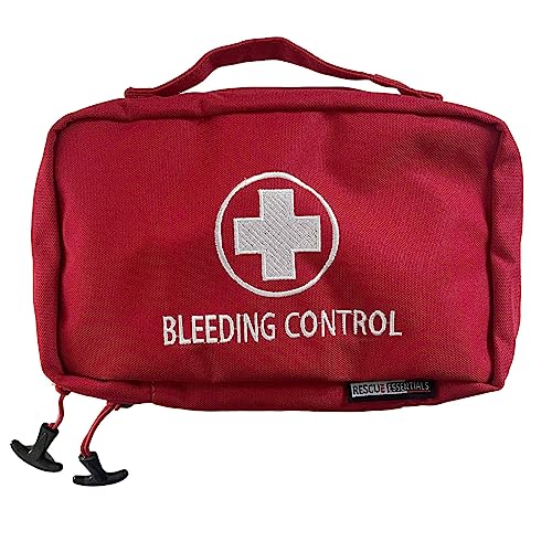 Image of Rescue Essentials Bleeding Control Bag (Clamshell) - Empty (with Cross)