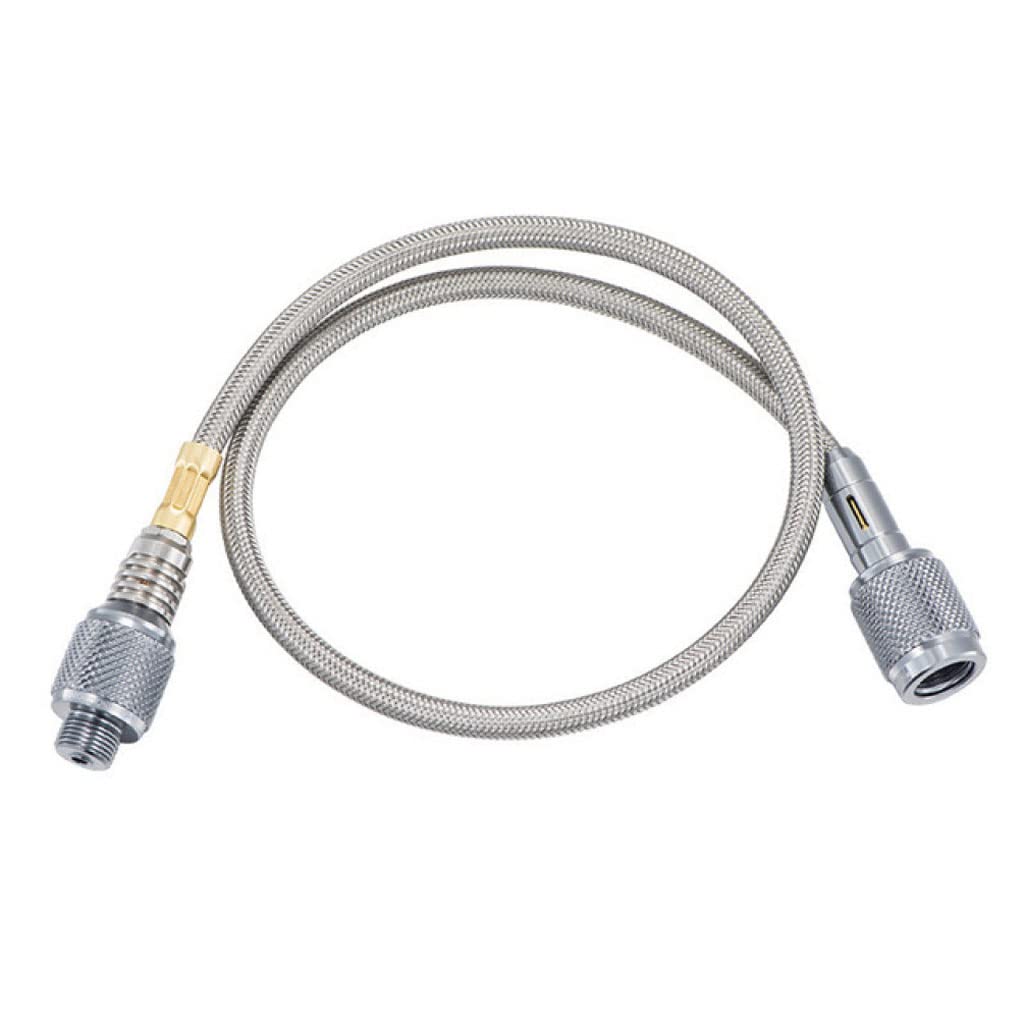 Manguera adaptadora de propano Kit de conexión de regulador y manguera, extensión de gas, conector de manguera, adaptadores de apagado automático for estufa de gas, for acampar al aire libre(0.5m)