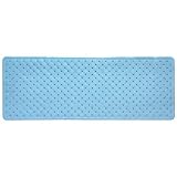 Azul. 97x36 cm. TOYMA Y183A - Alfombra Goma Baño 97X36 Cm Azul