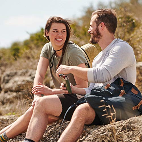 Stanley Classic Wide Mouth Flask 0.23L / 8OZ Matte Black with Never-Lose Cap – Petaca de Acero Inoxidable de Boca Ancha… - Imagen 7