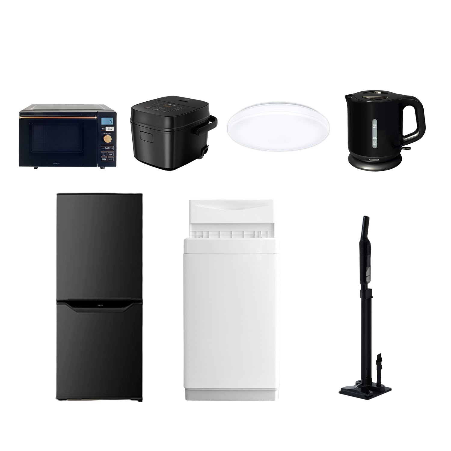 Amazon.co.jp: [山善] 【新生活家電7点セット】 家電セット 冷蔵庫106L