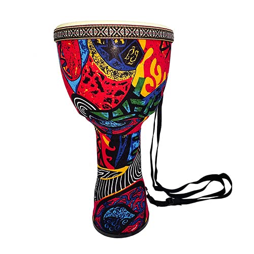 �W�����x �n���h�h���� �p�[�J�b�V���� African Style Djembe �Ŋy�� �����y�� ���蕨 ���S�� ���[�o�b�O�t�� 8/10�C���` (���G�̈�ہi8�C���`�j)