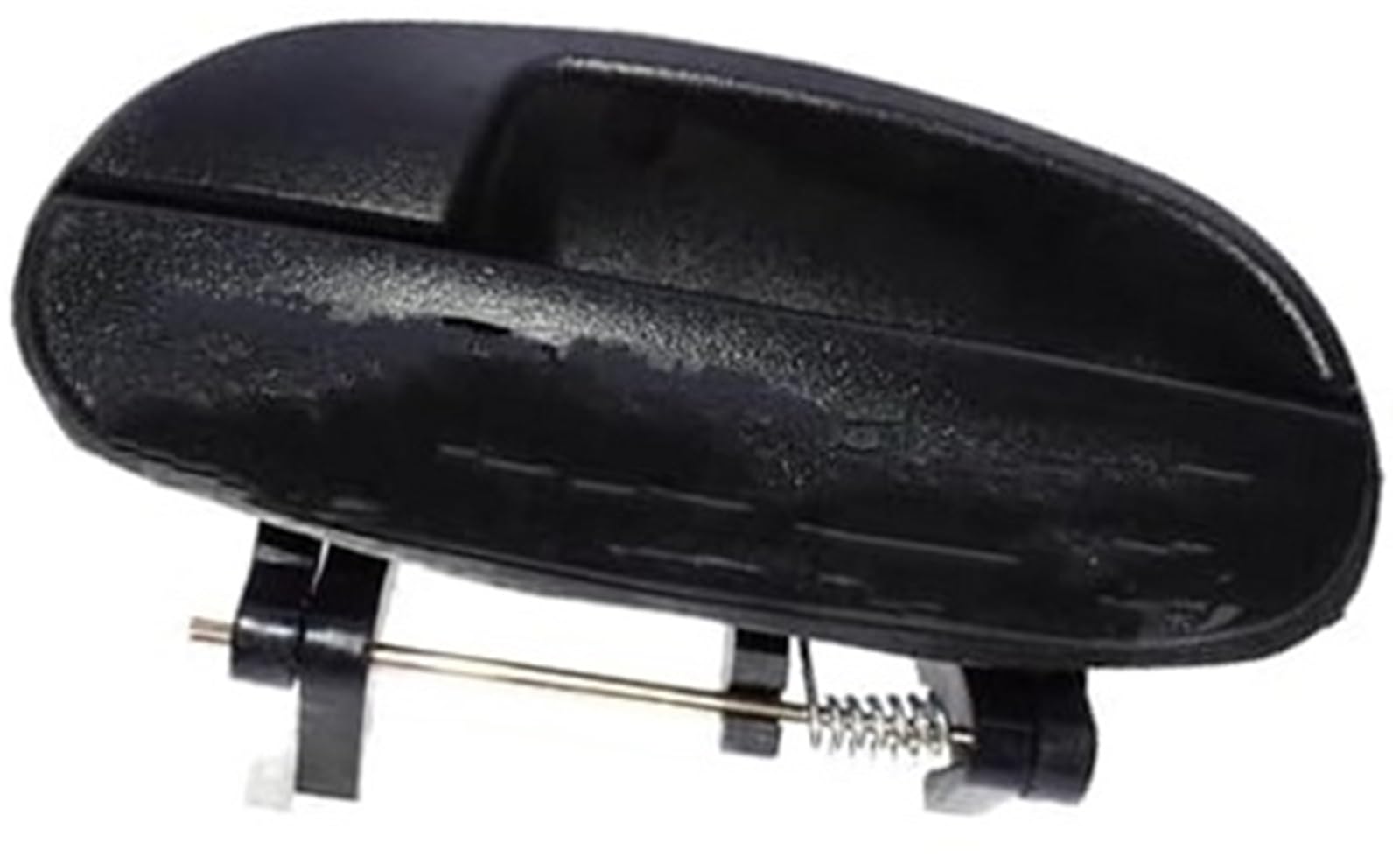 Vectzeta Black Rear Left Car Exterior Door Handle, For Daewoo, For Lanos 1995-2002 96226329 96226330 96226249 96226250 Outside Outer Front Rear Left Right Car Outer Handle Cover(Black Rear Left)