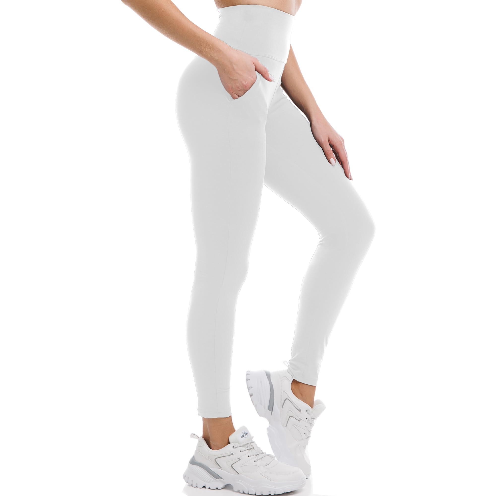 Ipletix Leggings with Pockets for Women, High Waisted Leggings Buttery Soft Non See Through Workout Yoga Pants