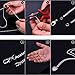 33 Feet Stainless Steel DIY Link Chain Necklaces with 20 Lobster Clasps and 30 Jump Rings for Jewelry Making (2.5 mm)