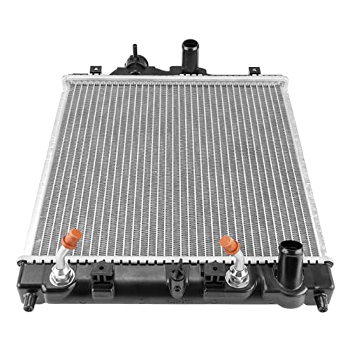 Image of PHILTOP Core Radiator Compatible with 1992-2000 Civic, 1993-1995 Civic del Sol 1.6L, 1993-1995 Civic del Sol 1.5L, 1996-1997 Civic del Sol Transmission Oil Cooler Included