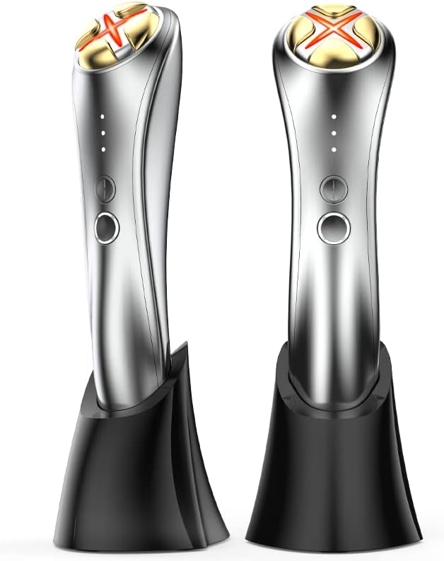Facial Skin Tightening Machine Face Massager LED Skin Rejuvenation Device, 2023 New, Stainless Steel Shell