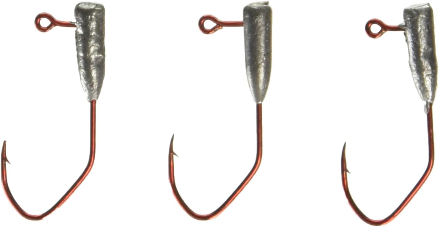 Arkie Lures RSTIH132100 Tube Insert Jig Heads Red