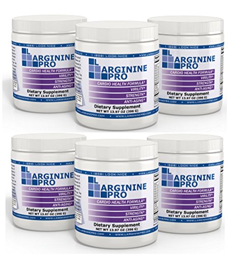 L-arginine Pro, L-arginine Supplement - 5,500mg of L-arginine Plus 1,100mg L-Citrulline