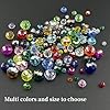YHYPOCI 100pcs 8mm Crystal Glass Beads for Crafts Faceted Rondelle Glass Beads for Jewelry Making Crystal Spacer Beads for Necklaces Bracelets Earrings DIY Craft(Lake Blue AB) #4
