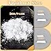 4.4 Lb Fiberglass for Cement 6mm and 9mm Mortar Concrete Fiberglass Chop Strands Fiber Reinforcement Anti Seepage Anti Cracking White Milled Glass Fiber for Concrete Cement, Building Wall Garden Floor