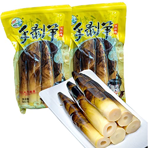 2024年新笋 即食手剥笋 ?袋即食 手で皮をむいたタケノコ 新鮮なタケノコ スナック菓子 竹子嫩芽笋 唐辛子 インスタントタケノコ 零食 細かく刻んだタケノコ 中華食材 辛くて酸っぱいスナック 500g/袋-3つのフレーバー(ピーマンのピクルス-2pcs