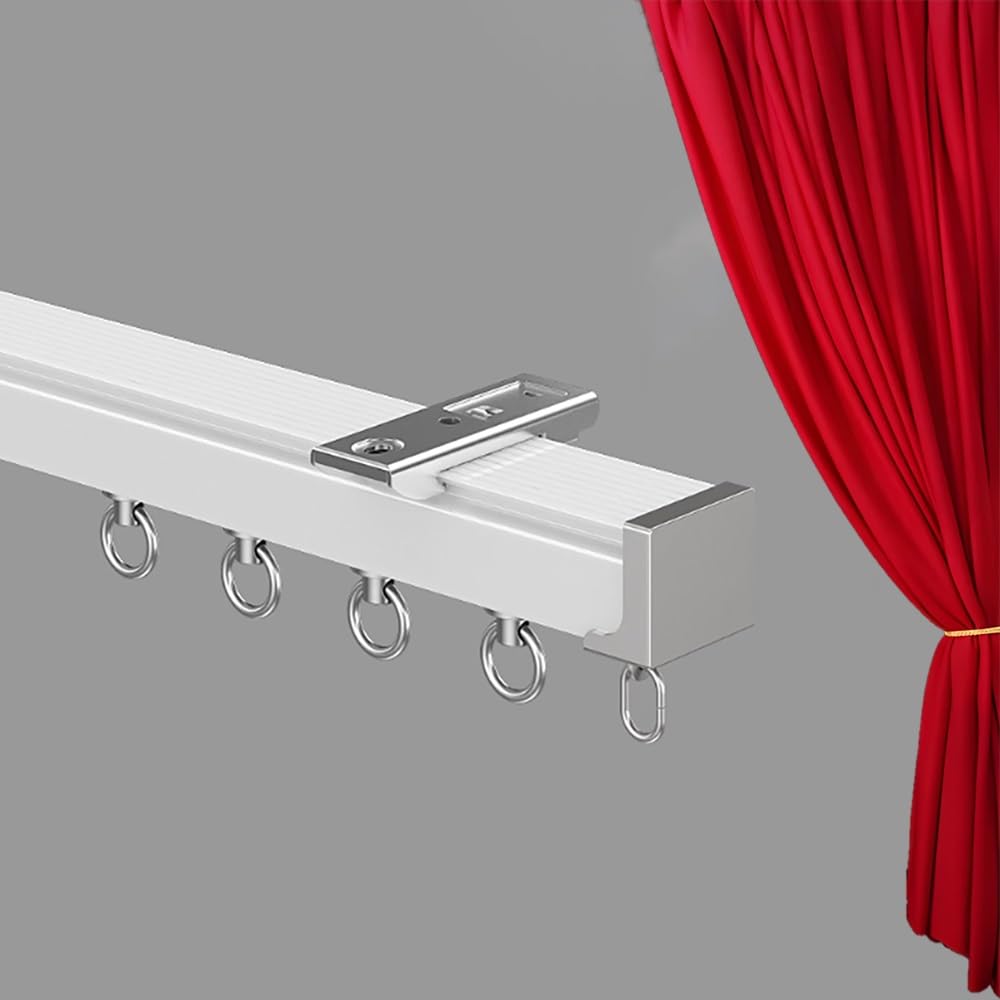 Tringle à rideau de plafond réglable pour intimité de chambre