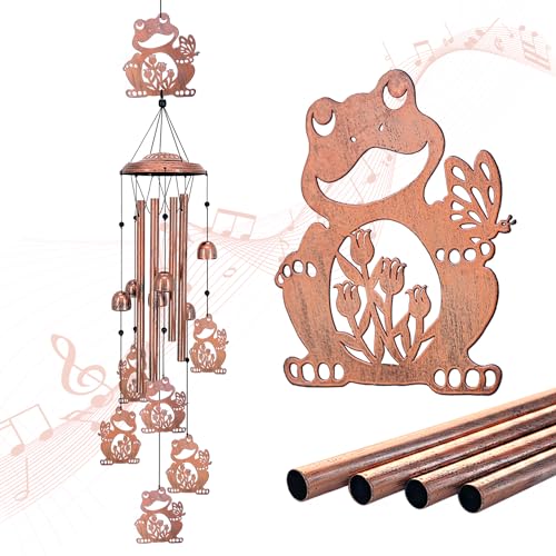 Windspiel mit Fröschen, Geschenke mit Frosch für...