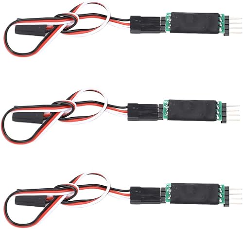 Miniatura 4 de Accesorio del interruptor del controlador de RC, interruptor del cable receptor de luz del tercer canal para el coche RC