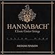 Hannabach Klassikgitarrensaiten Serie 728 Medium Tension Custom Made - 3er Bass - 7287MT