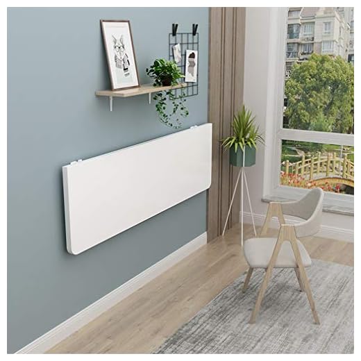KDDFN White Wall Mounted Table,Folding Workbench,Invisible Table,Kitchen Wall Mounted Folding,Size Optional,for Bedroom Bathroom Kitchen,Restaurant,Laundry,Utility Room (60 * 30cm/24 * 12in) 19 KDDFN White Wall Mounted Table,Folding Workbench,Invisible Table,Kitchen Wall Mounted Folding,Size Optional,for Bedroom Bathroom Kitchen,Restaurant,Laundry,Utility Room (60 * 30cm/24 * 12in)