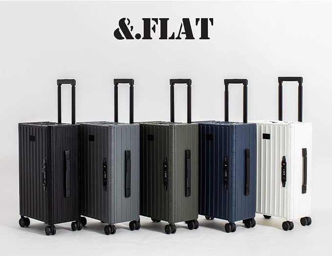 Amazon | [アンドフラット] ＆.FLAT 折り畳めるキャリーケース 35L