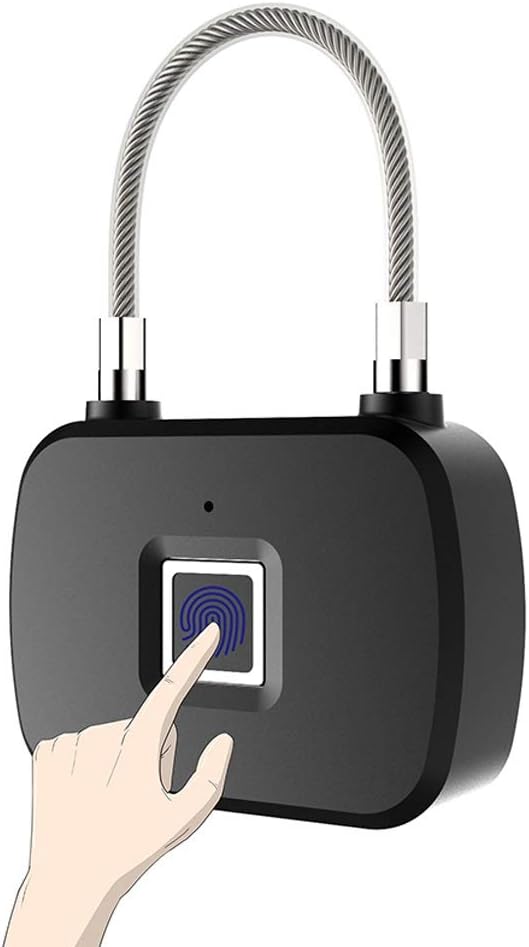 Mini Fingerprint Lucchetto Smartless Smart Lock Antifurto Sicurezza per porta bagagli Caso Gym Armadio per bicicletta