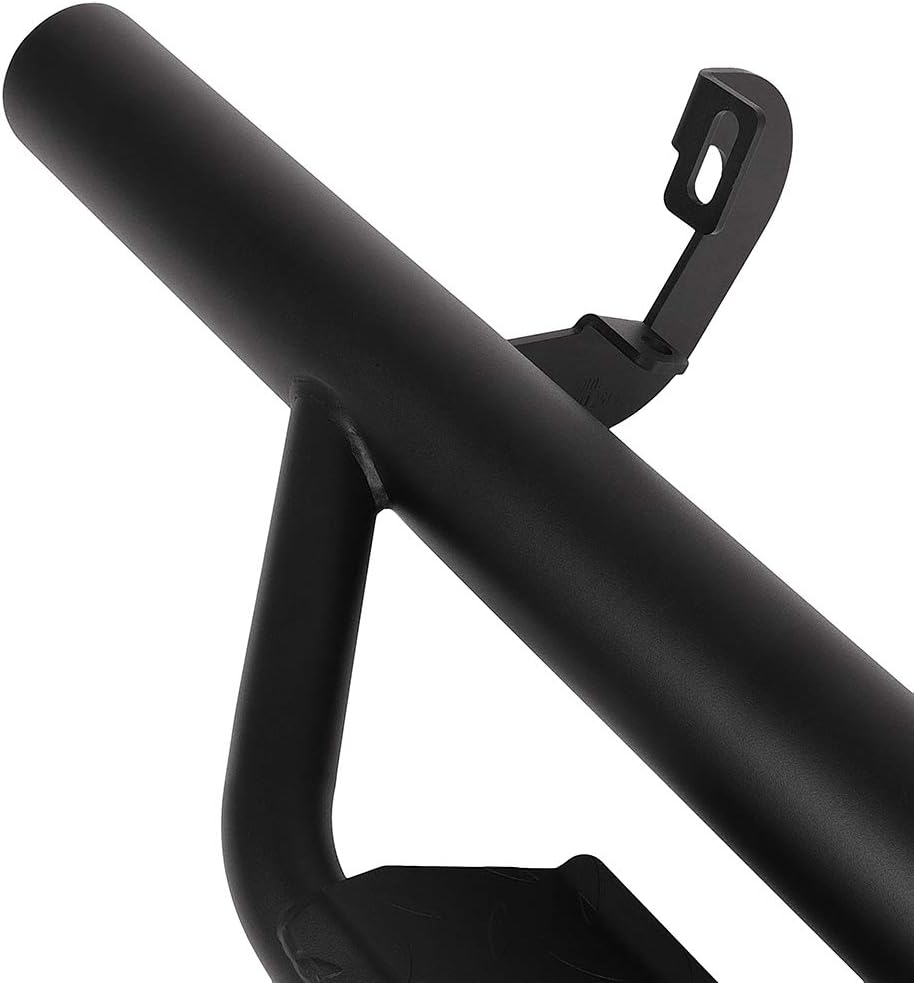 CCIYU Running Boards Steps Nerf Bars Aluminum Alloy ABS Side Step Bars Fit Gloss Black fit 2007-2017 for GMC Sierra Crew Cab 3" Nerf Bars Running Boards Side Steps