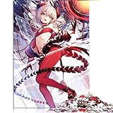 Rompecabezas para Adultos Rompecabezas de 1000 Piezas Honkai Impact Bronya Zaychik Rompecabezas de Madera para Adultos y niños a Partir de 12 años Gran Regalo para Adultos Tamaño: 75x50 cm