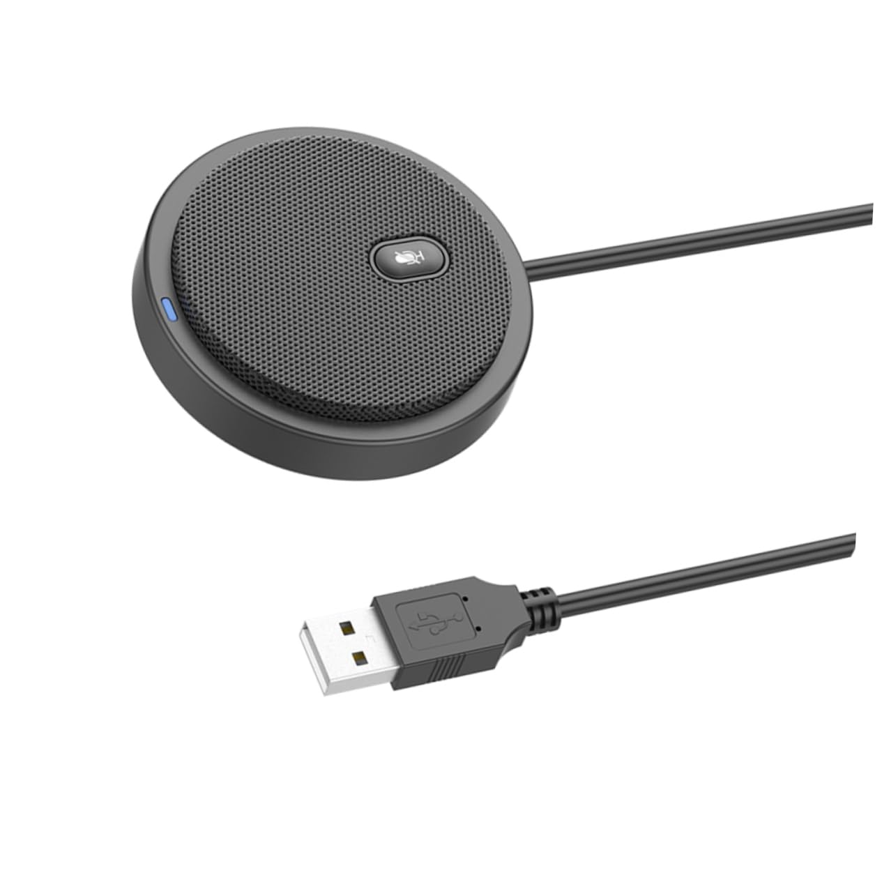 Toyvian USB Kondensatormikrofon mit Ständer, Schwarz, 1 Stück