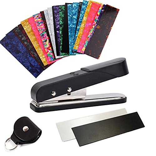 Chenfly Outil de découpe pour médiator de guitare – 25 bandes de médiator – Kit d’outils pour la fabrication de… - Les Beatles, Paul McCartney, John Lennon, RIngo Starr, George Harrison Chenfly Outil de découpe pour médiator de guitare - 25 bandes de médiator - Kit d'outils pour la fabrication de…