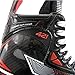 Botas - Emery - Men's Ice Hockey Skates | Made in Europe (Czech Republic) | Color: Black/Red, Size Adult 10.5