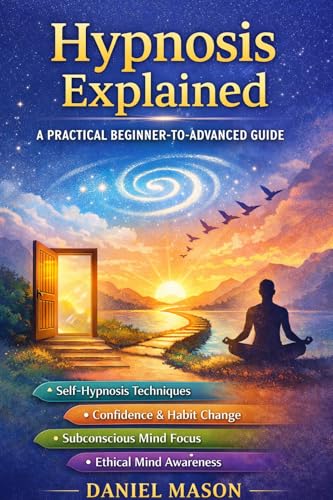 Hypnosis Explained: A Practical Beginner-to-Advanced Guide to Self-Hypnosis, Deep Relaxation, Confidence Building, Habit Awareness, and Ethical Subconscious Mind Training for Calm Focus