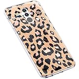 Uposao Kompatibel mit Huawei Mate 20 Lite Hülle Silikon Glitzer Marmor 3D Geometrische Muster Handyhülle Ultradünn TPU Silikon Hülle Schutzhülle TPU Bumper Rückschale Case,Marmor Gold