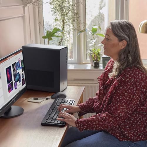 Image of HP 2026 Omnidesk (Envy Next Brand) M02 AI Copilot Business Tower Desktop, Core i7-14700, 16GB DDR5, 512GB SSD, Wired KB & Mouse, Wi-Fi 6, Bluetooth, W11H, Bundle with ADATA 64GB USB Flash Drive