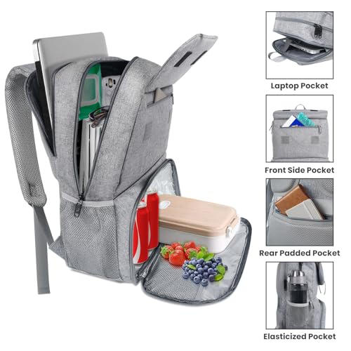 Matein 116100GRY Lunch Bags For Women thumb #2
