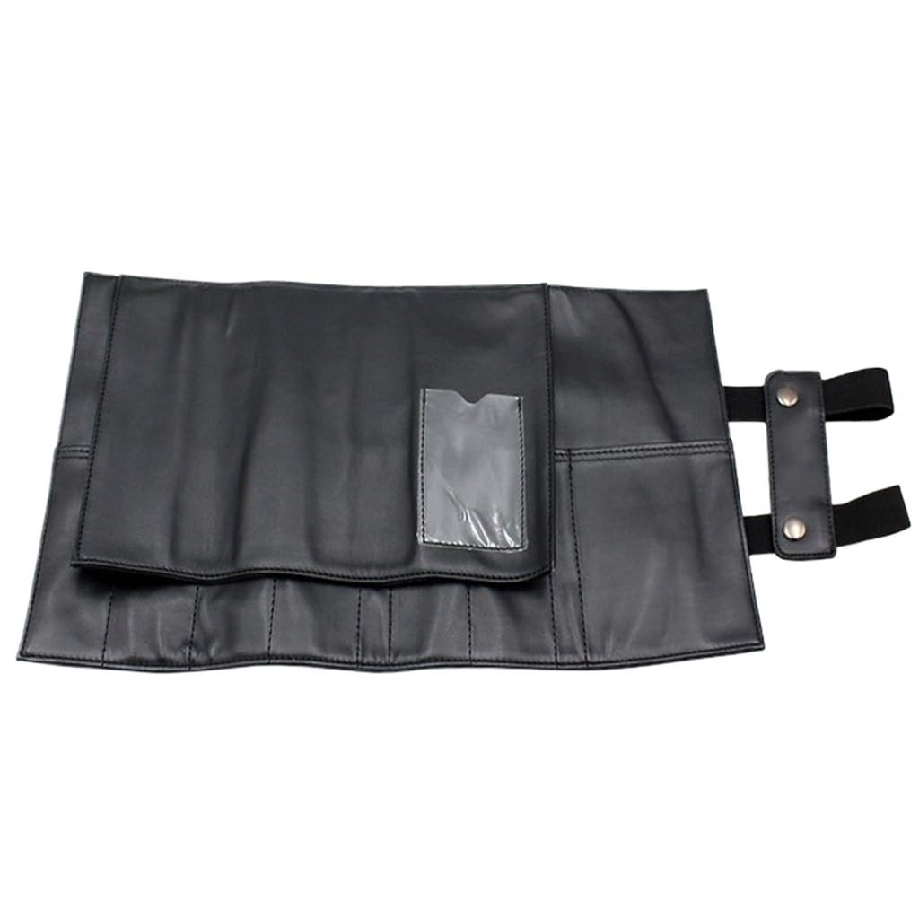 Sac de rangement multifonctionnel en cuir pour coiffeur à domicile et studio