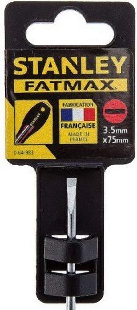 Stanley - FatMax0-64-983 Fat Max Screwdriver Parallel 3.5X75Mm-Black/Red