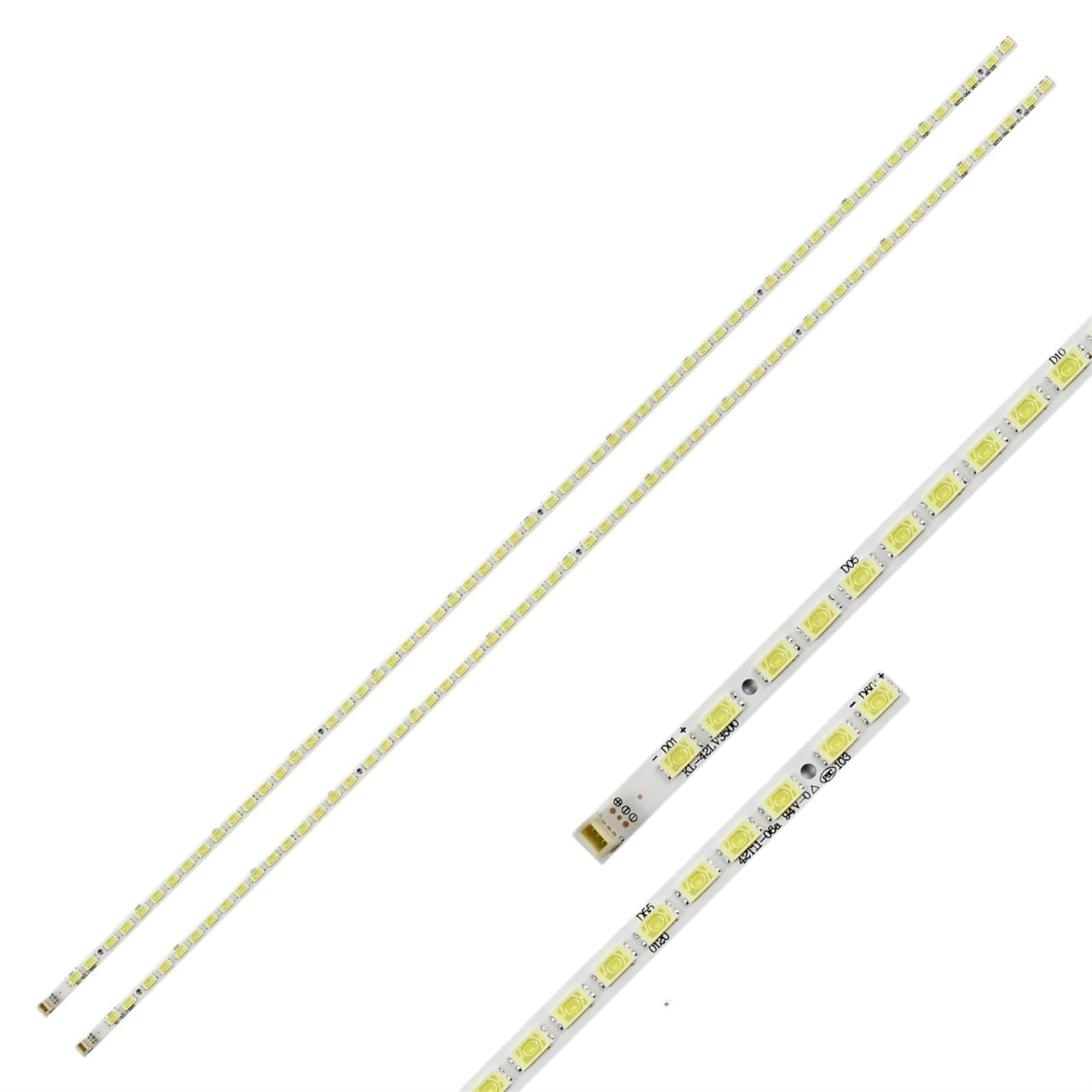 DZYLQUUZ 60LEDs 478MM LED Strip 42T11-06a for 42LV5500 42PFL5300 42P21FBD 42LV3550 74.42T13.001-0-CS1 74.42TB3.001-1-SHI T420HW08 V.5
