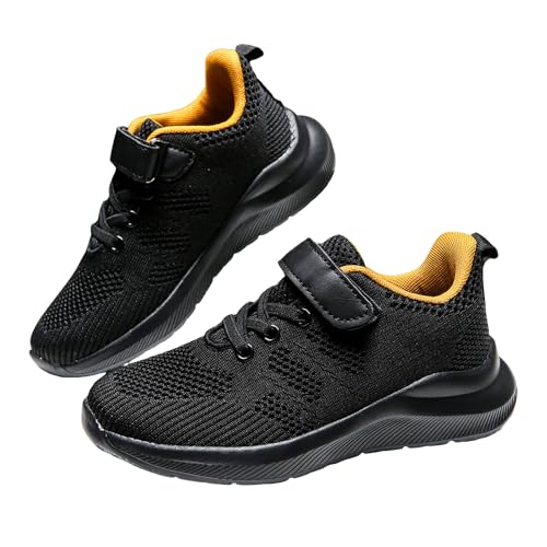 IWIHMIV Boys Girls Athletic Shoes Kids Tennis Breathable Running Shoes Lightweight Comfortable Sport Sneakers2