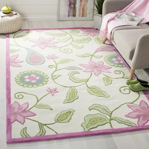 Tapete infantil SAFAVIEH 5' x 8' lana artesanal