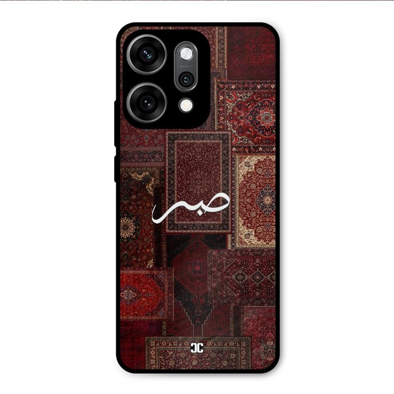 Image of PrintShield Sabr Back Cover for Oppo Reno 14, Shockproof Printed Phone Case with Soft TPU Sides & Anti-Slip Grip