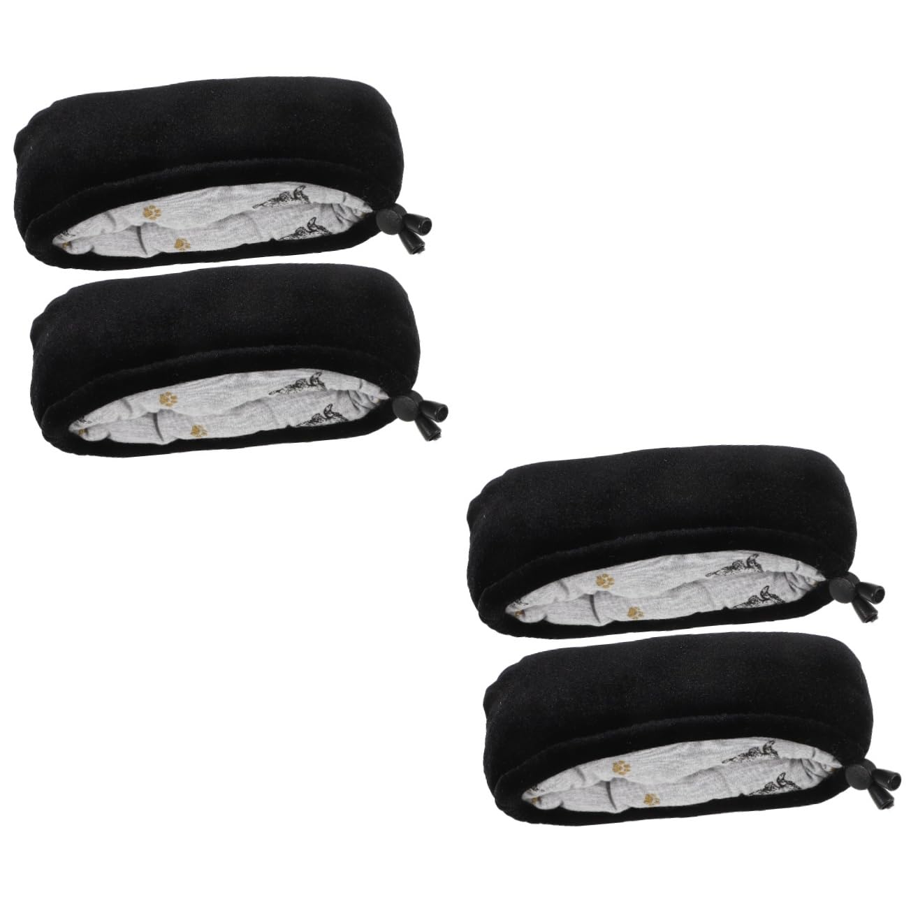 Baluue 2pares Fundas Reutilizables Para Muletas Almohadillas De Reemplazables y Resistentes Al Soporte Cómodo Para Mayores