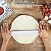 5Pcs Non Stick Rolling Pin Set, Food Grade Soft Pottery Clay Roller, Essential Baking Tool for Kitchen, Ideal for All Baking Needs