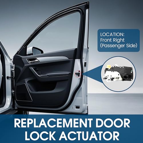 Image of Front Passenger Right Side Door Lock Latch Actuator for Chevy Silverado Suburban Tahoe Impala Cadillac Escalade ESV EXT GMC Sierra 1500 2500 3500 HD Yukon XL 2007 2008 2009 2010 2011 2012 2013 2014