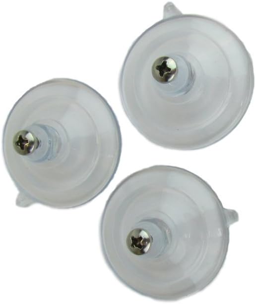 3 Each Medium Suction Cup Replacements for JCs Wildlife Window Bird Feeders