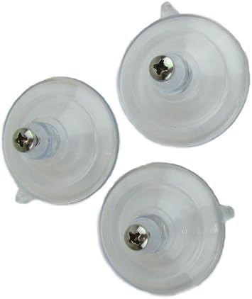 3 Each Medium Suction Cup Replacements for JCs Wildlife Window Bird Feeders