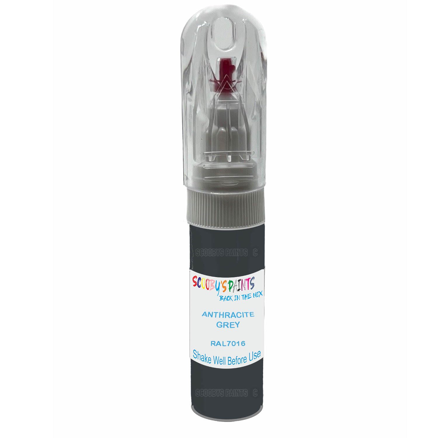 Scoobys Paints Back In The Mix Ral7016 Anthracite Grey Ral Paint Upvc Pen Repair Window,Plastic,Cladding,Wood,Metal Touch Up