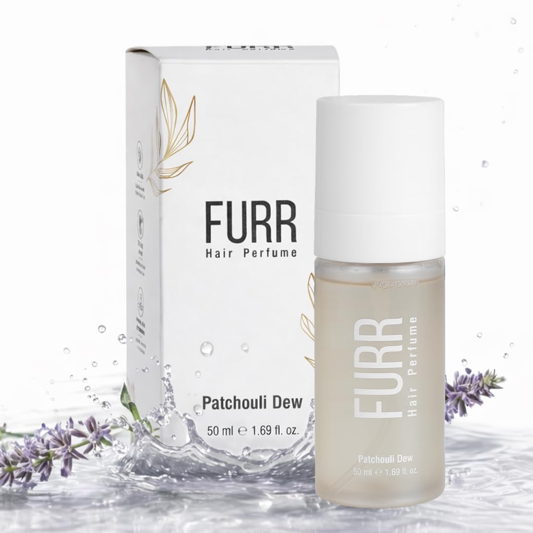 FURR Patchouli Dew | Hair Perfume | Long Lasting Frangrance | Frizz Control | Travel Friendly | Colour Safe | Provides Shine & Smoothness | 50ml | Hair Mist-image-29
