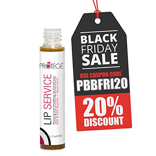 Lip Service - Collagen Lip Plumper - Brings Lips to Maximum Fullness + Vitamin C + Hyaluronic Acid + Reservatrol - Anti-Aging Powerhouse and Plumper in One Amazing Formula (5ml)