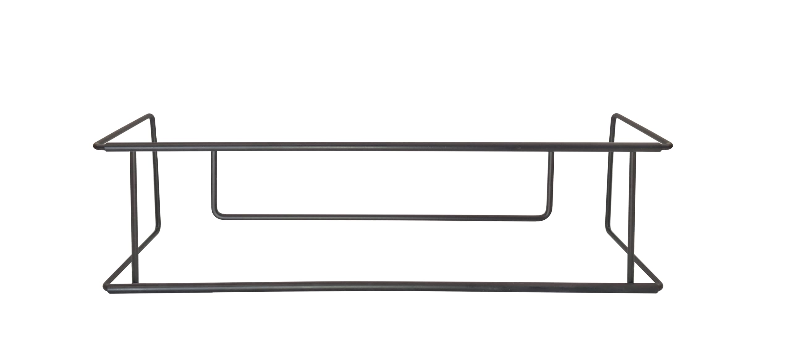 Balconcillo para Macetas, Portamacetas Ventana, Protector de macetas Ventana, Extensible 62-101 cm, Acero Lacado, Negro Mate | Incluye Tornillería