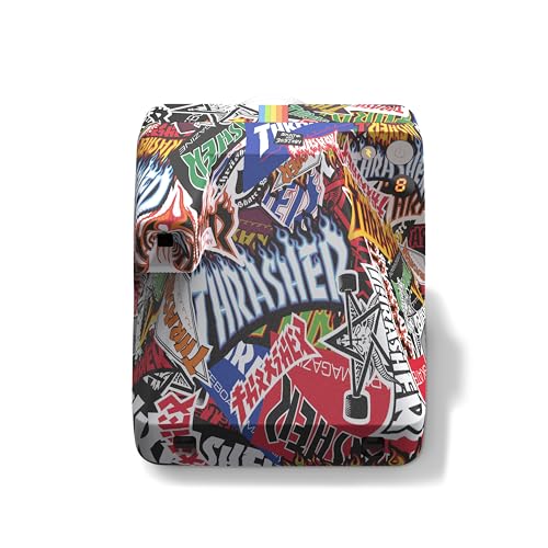 Polaroid Now 9187 Appareil photo instantané de type I 3ème génération – Édition Thrasher – Appareil photo uniquement sans film