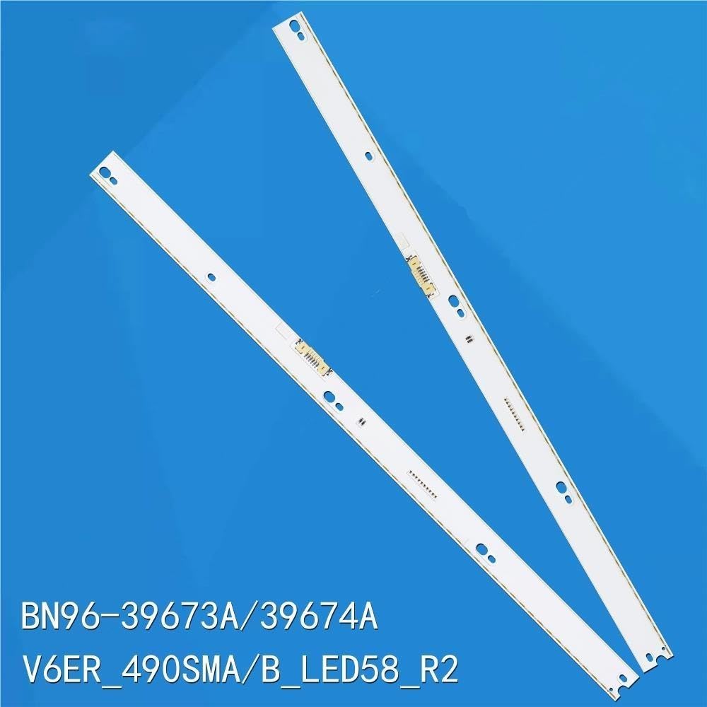 Striscia di retroilluminazione a LED adatta for TV Samsung UE49MU6409 UE49MU6440S UE49MU6442U UE49MU6445U UE49MU6449U UE49MU6450S UE49MU6505U UE49MU6652