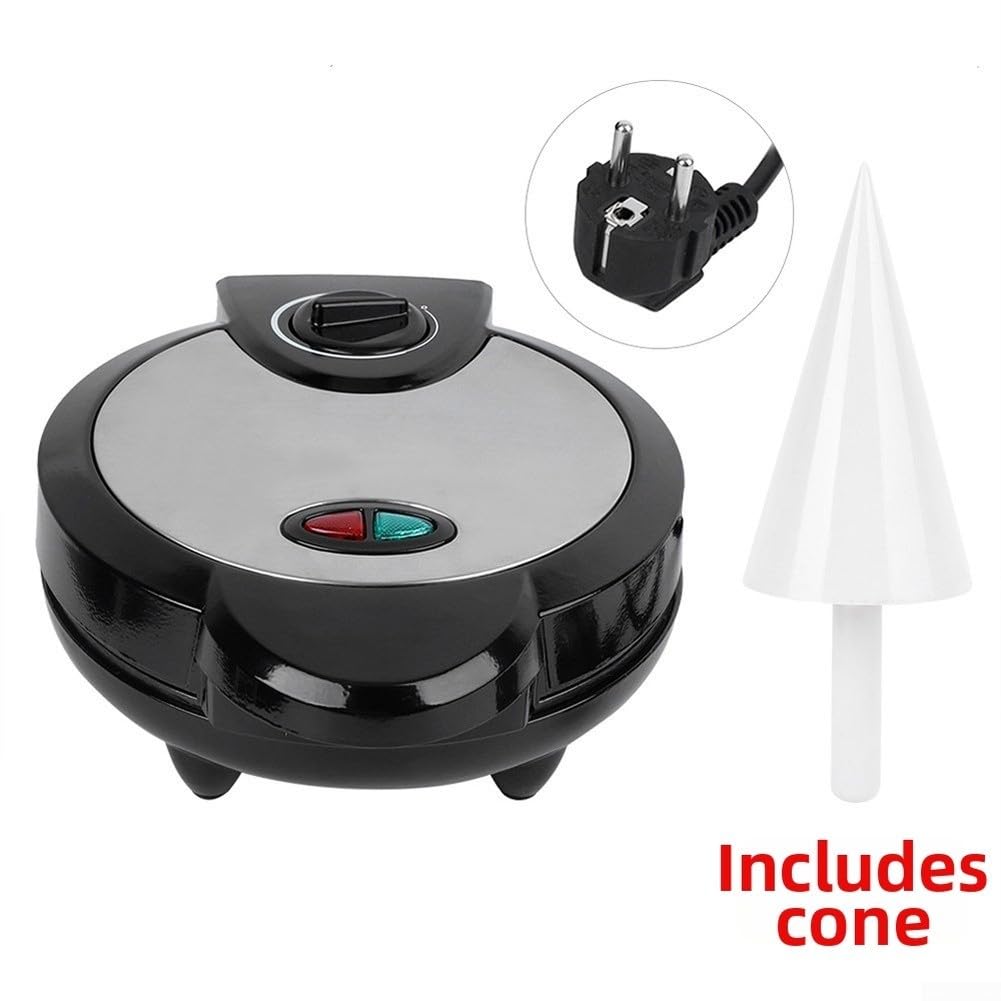 Crêpière Électrique 1200W Double Face Acier Crêpière Électrique(EU)